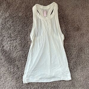White tank top